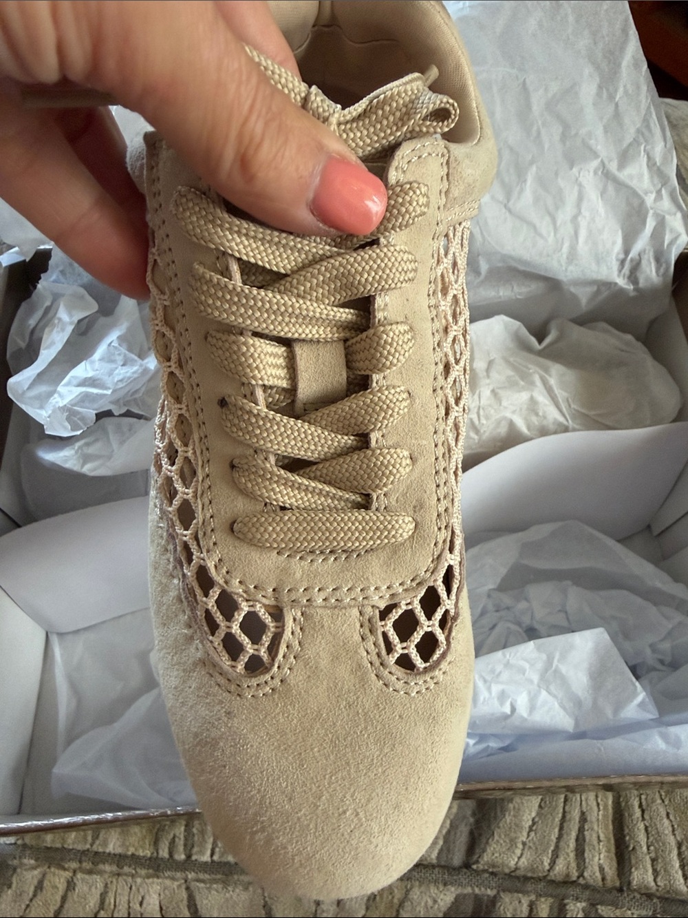 Giani Bernini Tesiaas Tan Sneakers